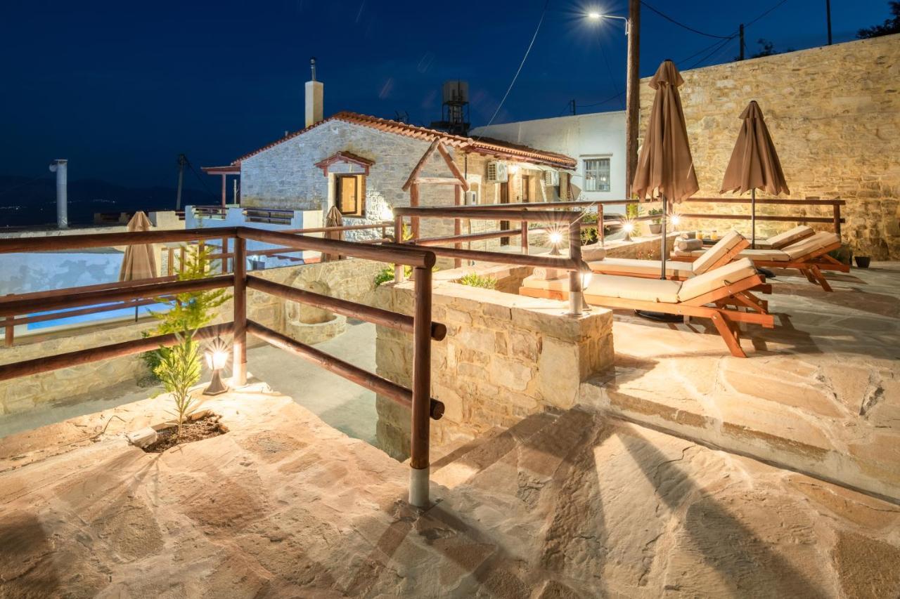 Draganigo Luxury Stone Houses 40 Min From Matala Ano Moulia Exterior photo
